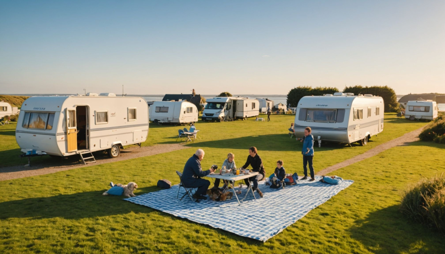 Enjoy family mobile home holidays near Mont-Saint-Michel